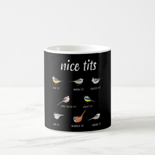 Funny Vogelbeobachtung Geschenk für Vogelbeobachte Kaffeetasse (Mittel)