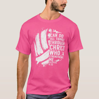Funny Volleyball Christlich Boys Girls T-Shirt