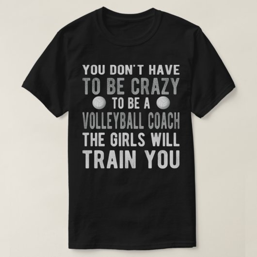 Funny Volleyball Coach gibt Volleyball Coach 1 T-Shirt (Design vorne)