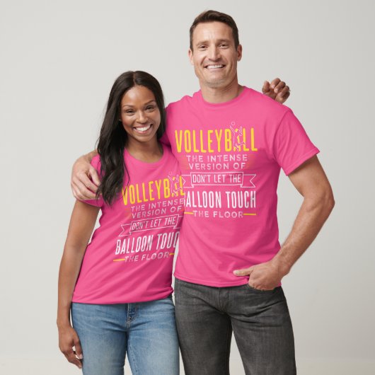 Funny Volleyball Design für Spieler T-Shirt (Unisex)