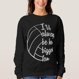 Funny Volleyball für Frauen Mama Vater Trainer Vol Sweatshirt