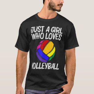 Funny Volleyball für Mädchen Frauen Volleyball Spo T-Shirt