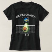 Funny Volleyball für Männer Frauen Heilige Guacamo T-Shirt (Design vorne)