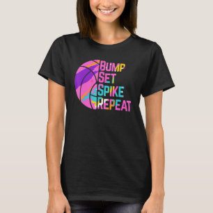 Funny Volleyball Grafik Frauen und Männer Volleyba T-Shirt