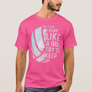 Funny Volleyball Mädchen Frauen Jugend in Sport Li T-Shirt