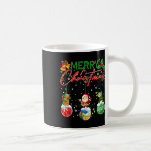 Funny Volleyball Ornamente Weihnachtsbaum Lichter Kaffeetasse