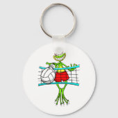 Funny Volleyball Schlüsselanhänger (Vorderseite)