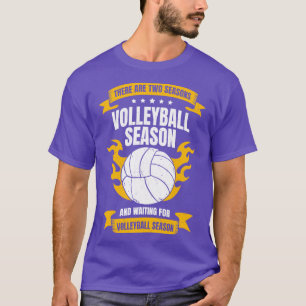 Funny Volleyball Spieler Saison Coach Geschenk T-Shirt