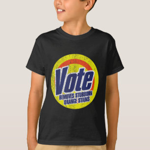 Funny Vote entfernt Stubborn Orange Stains Anti T-Shirt