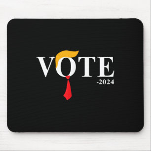 Funny Vote Trump 2024 Haargummi Mousepad
