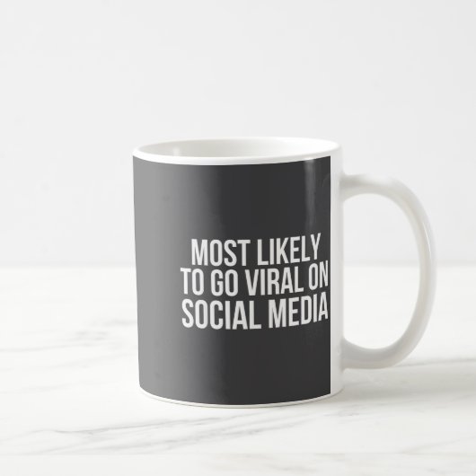 Funny Voted To Go Viral On Social Media Sibling Co Kaffeetasse (Rechts)