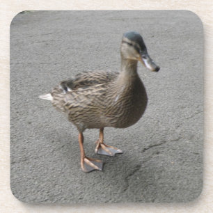 Funny Waddling Duck Cork Untersetzer