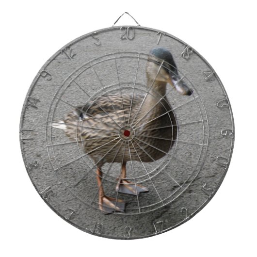 Funny Waddling Duck Dart Board Dartscheibe (vorne)