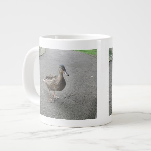 Funny Waddling Duck Tasse (Vorderseite Links)