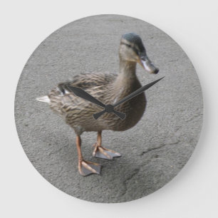Funny Waddling Duck Wall Clock Große Wanduhr