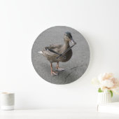 Funny Waddling Duck Wall Clock Große Wanduhr (Zuhause)