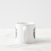 Funny Waffle Tasse mit Backside Design (Rückseite)