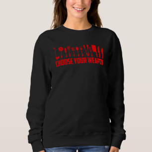 Funny Wählen Sie Ihr Apartment für Koch oder Koch Sweatshirt