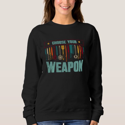 Funny Wählen Sie Ihr Apartment für Koch oder Koch Sweatshirt (Vorderseite)