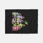 Funny Wählen Sie Ihr Gift Apple Halloween Gothic P Fleecedecke (Vorderseite (Horizontal))