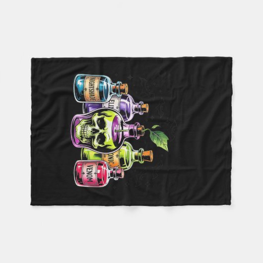 Funny Wählen Sie Ihr Gift Apple Halloween Gothic P Fleecedecke (Vorderseite (Horizontal))