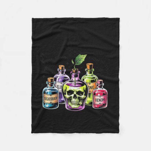 Funny Wählen Sie Ihr Gift Apple Halloween Gothic P Fleecedecke (Vorderseite)