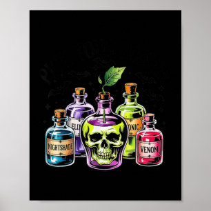 Funny Wählen Sie Ihr Gift Apple Halloween Gothic P Poster