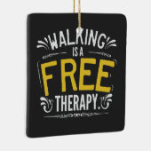 Funny Walking ist ein kostenloses Therapieangebot Keramikornament (Rechts)