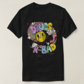 Funny Walking Pill Drogen sind Bad Zip T-Shirt (Design vorne)
