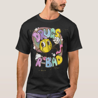 Funny Walking Pill Drogen sind Bad Zip  T-Shirt