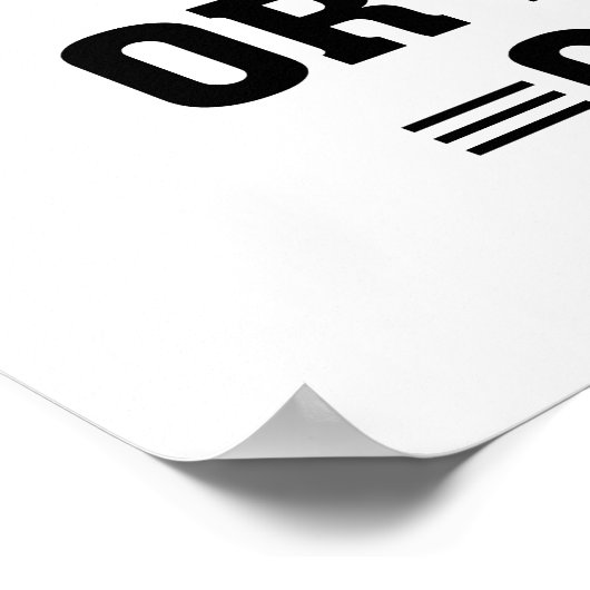 Funny Wall Art Poster (Ecke)