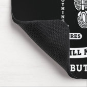 Funny Wanderlust Wandern Klettern Mousepad (Ecke)
