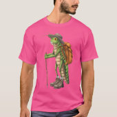 Funny Wandern Grasshopper Camping Wandern T-Shirt (Vorderseite)