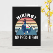 Funny Wandern Ristorante da Valentino Karte (Gelbe Blume)