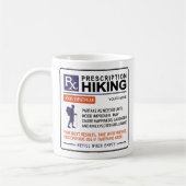 Funny Wandern Tasse Rezept Design (Links)