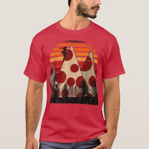 Funny Wandern und Pizza Natur Lover  T-Shirt