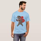 Funny Wandern Wildschwein T-Shirt (Vorne ganz)