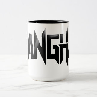 Funny WANGHAF Design Trendy Sprichwort Cooler Spaß Zweifarbige Tasse