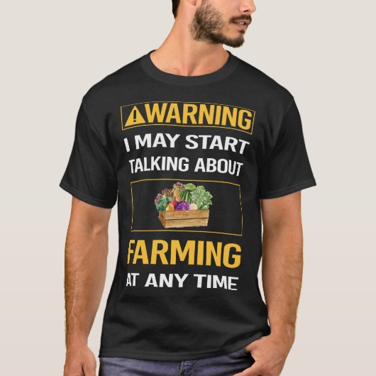 Funny Warming Farm Farm Bauer T-Shirt (Vorderseite)