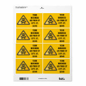 Funny Warning SignThunder_Cove (Vorne)