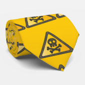 Funny Warning SignThunder_Cove Krawatte (Gerollt)