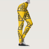 Funny Warning SignThunder_Cove Leggings (Rechts)