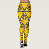 Funny Warning SignThunder_Cove Leggings (Rückseite)