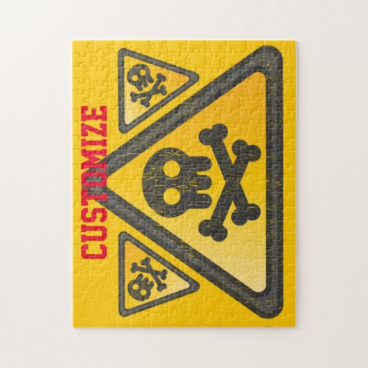 Funny Warning SignThunder_Cove Puzzle (Vertikal)