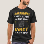 Funny Warning Tarot T-Shirt (Vorderseite)