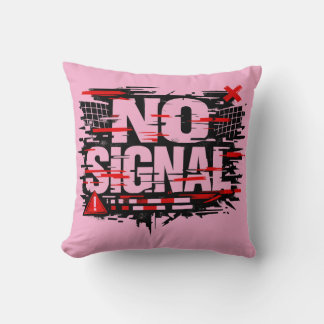 Funny Warning Throw Pillow – “Does Not Signal As I Kissen