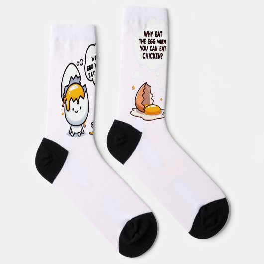 FUNNY: WARUM ESSEN SIE EIN EI, WENN SIE EINEN KIND SOCKEN (Rechts)