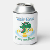 Funny, was auch immer deinen Drachen schweben läss Dosenkühler (Kanne Rückseite)