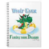 Funny, was auch immer deinen Drachen schweben läss Notizblock (Vorderseite)