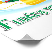 Funny, was auch immer deinen Drachen schweben läss Poster (Ecke)